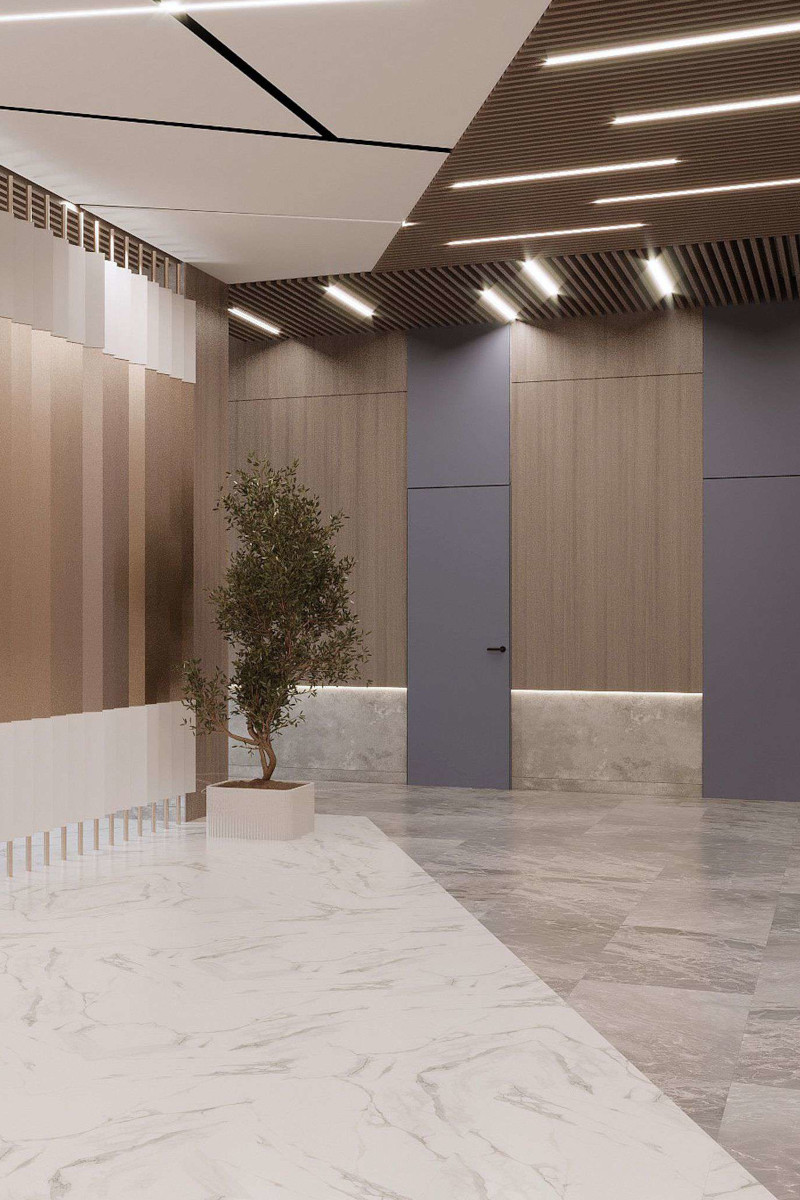 Office lobby card cover